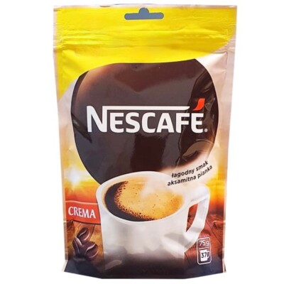 Nescafe  CREMA creamy  Instant coffee 75g /37 servings -FREE SHIPPING