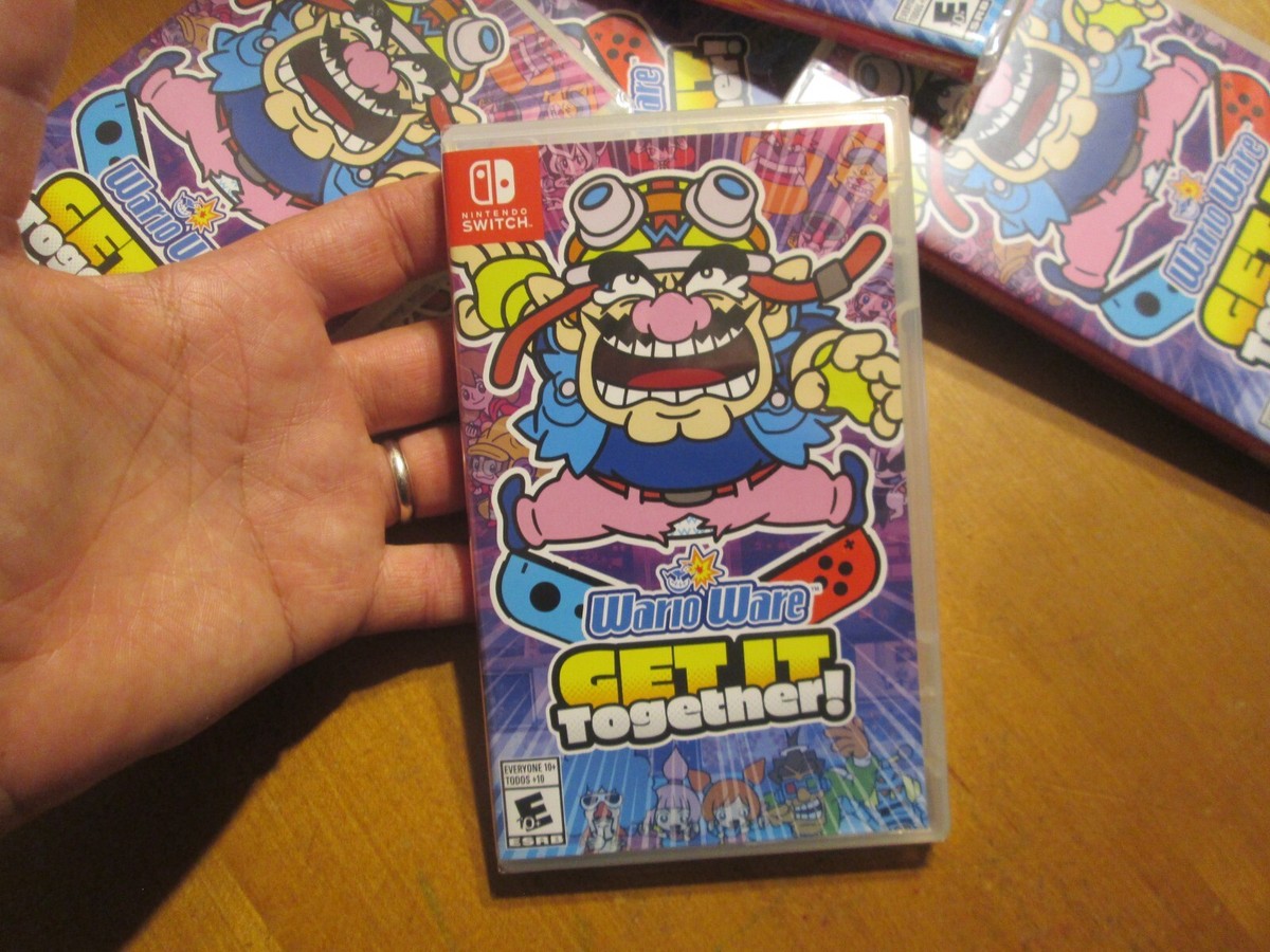 Warioware: Get It Together NINTENDO SWITCH Over 200 Microgames NEW US  EDITION