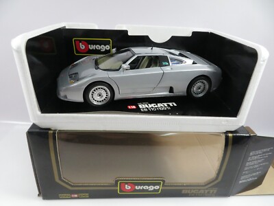 1:18 Bburago 3045 Bugatti EB110 silber #3928