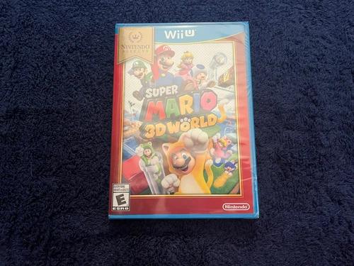 Super Mario 3D World Nintendo Wii U BRAND NEW SEALED NIB Selects