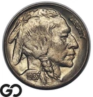 1937-D Buffalo Nickel, Nice Gem BU++