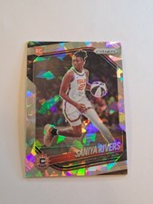 2025 Panini WNBA Cracked Ice Prizm #131 Saniya Rivers Rookie RC