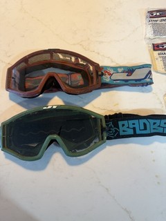 JT Racing USA Googles Bad Boy Club Bones Old School