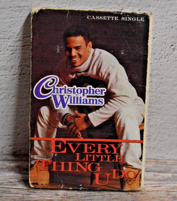 Vintage Christopher Williams Every little thing you do cassette