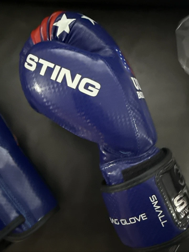 STING USA Boxing Gloves Limited Edition Mens S size  - Image 4 of 4