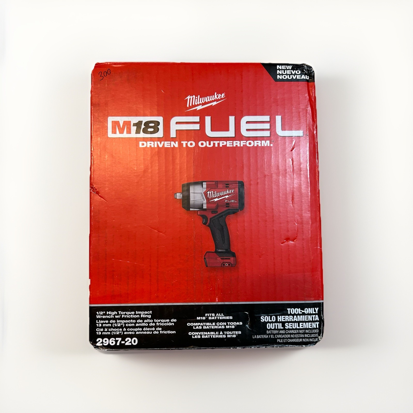 Milwaukee 2967-20 M18 FUEL 18V 1/2&rdquo; High Torque Impact Wrench w Friction Ring