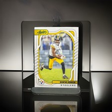 2022 Panini Absolute Diontae Johnson GREEN FOIL Parallel Pittsburgh Steelers #92