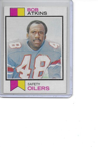 Bob Atkins #18 1973 Topps card