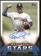 2015 Topps Carlos Correa 2013 Bowman Acrylic Wall Art 11