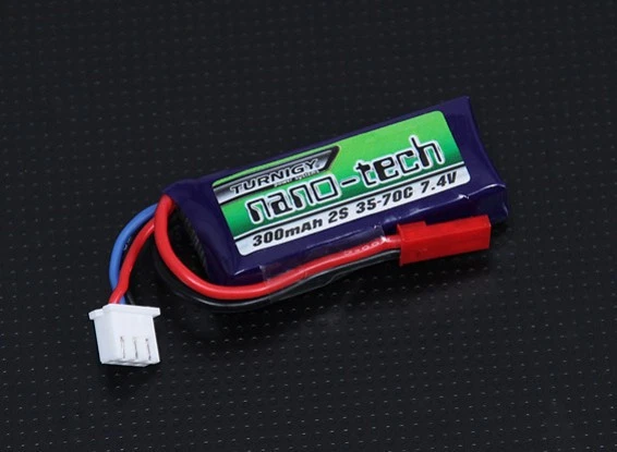 Turnigy NanoTech 300mAh 2S 35C-70C 7,4V Nano LiPo Batterie