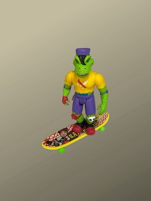  TMNT Mondo Gecko Wave 4 ReAction Figure Super 7 Loose Figure