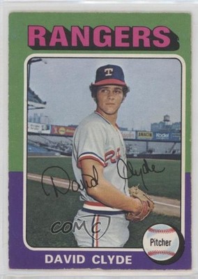 1975 O-Pee-Chee David Clyde #12 0m8e