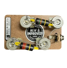 Emerson Custom Les Paul Long Shaft 3/4" Prewired Kit - Premier Pro 500K Pots