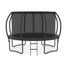 ALTLER Trampoline 12FT 14FT Enclosure Net Outdoor Jump for Kids and Adults Ro...