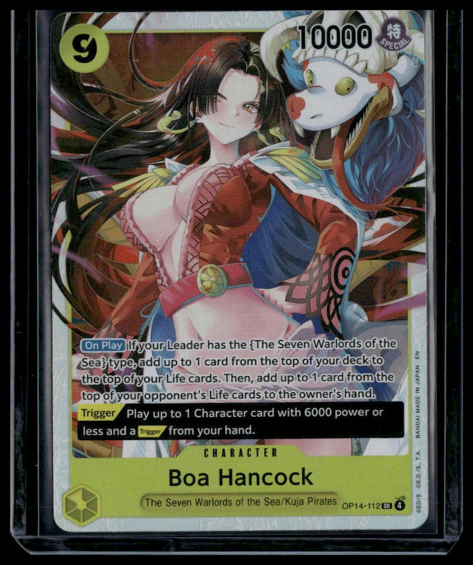 BOA HANCOCK OP14-112 The Azure Sea's Seven Secret Rare Foil
