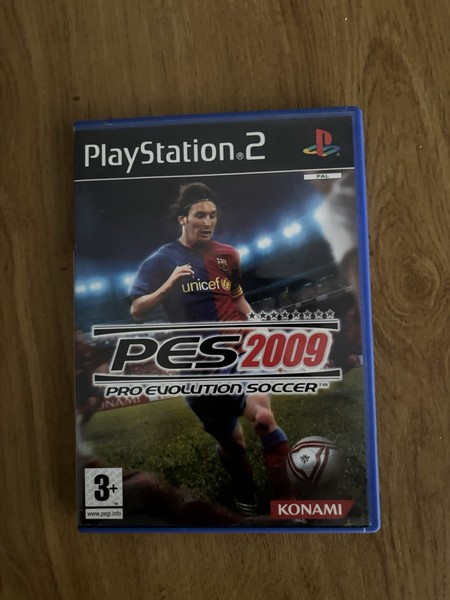 PRO EVOLUTION SOCCER 2009 PES 2009 PLAYSTATION 2 PS2 KONAMI SPANISH PAL COMPLETE