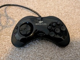 Sega Saturn MK-80000A Console Bundle 1 Controller Cables 1 Sampler Tested Works