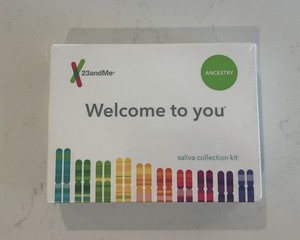 23andMe Ancestry DNA Test Kit - Brand New Factory Sealed Saliva Collection Kit
