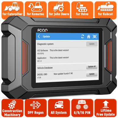 Fcar F804 Diesel Heavy Duty Truck Scanner All System Diagnostic Tool DPF Regen