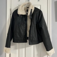 Hollister  Women's Black Jacket Size S Zip Up