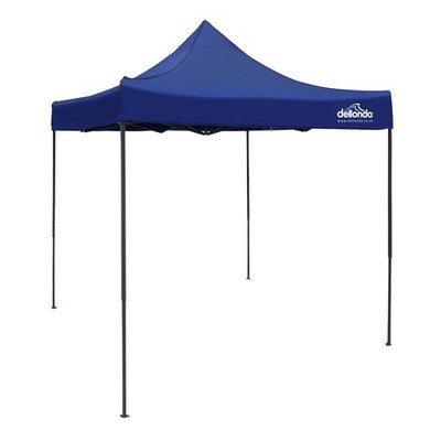 Dellonda Premium 2x2m Pop Up Gazebo Heavy Duty PVC Water Resistant Blue DG127