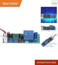 DC 12V/24V Adjustable Timer Delay Module - High Precision with 0-120 Min Cycle