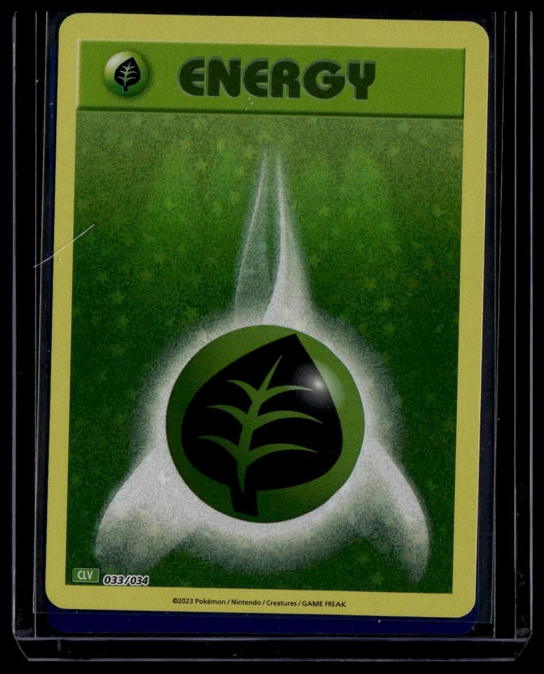 Trading Card Game Classic #033/034 Basic Grass Energy - Image 2 of 2