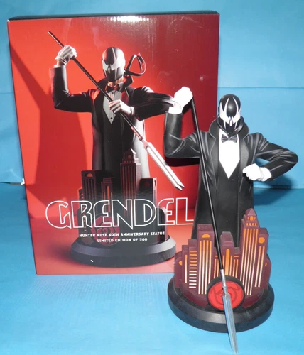 Dark Horse Grendel: Hunter Rose 40th Anniver Statue Limited to 500 016/500