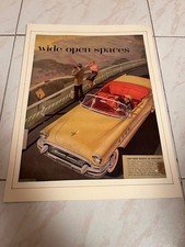 1955 Buick Roadmaster, PRINT, Old Newspaper Page, 1950s Era (NO TIN)
