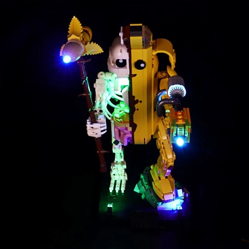 Juego de luces LED para LEGO 77072 Fortnite Peely Bone hágalo usted mismo lámpara decorativa (sin modelo) ﻿ Foto 4 de 4