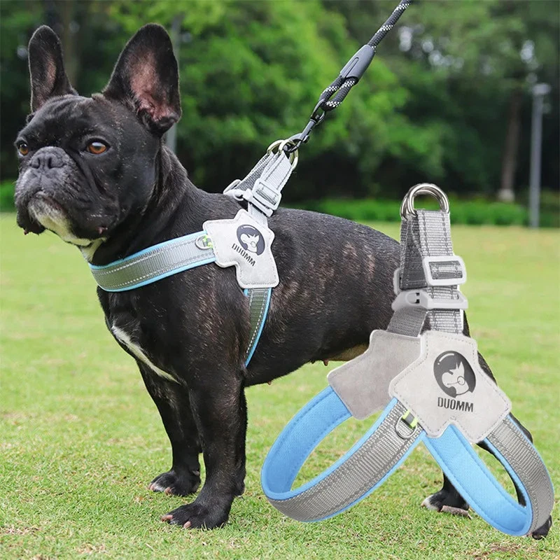 Dog Harness Adjustable Pet Harness Vest For Small Large Dogs Cats Reflective