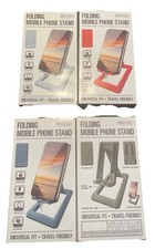 Sentry Folding Mobile Phone Stand Lot Of 4 Bundle Pack