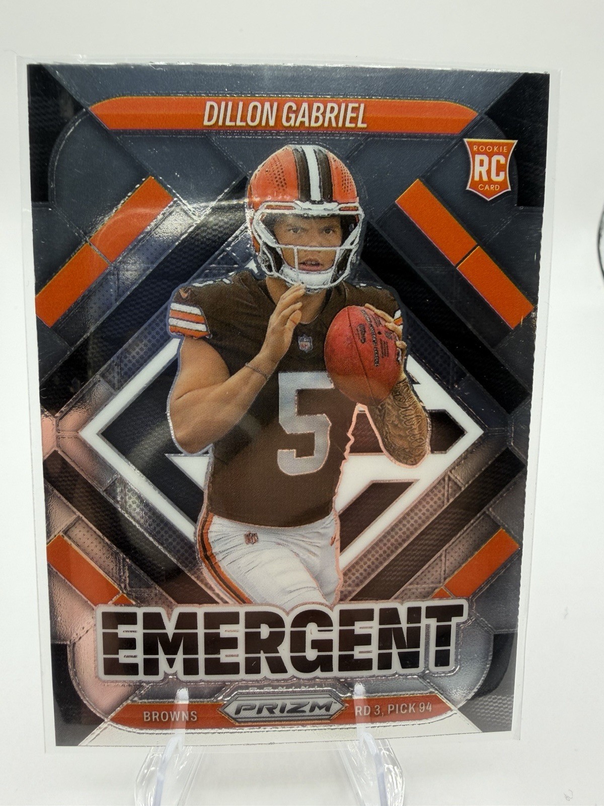 2025 Prizm Dillon Gabriel Emergent RC Rookie #18 Browns