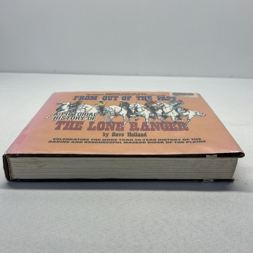 A Pictorial History of The Lone Ranger by Dave Holland HC DJ 1989 Damaged - Picture 4 of 8