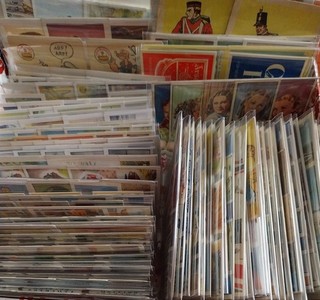 vintage Job Lot TRADE CARDS ODDMENTS MIXED CONDITION
