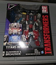 2016 Transformers Titans Return Voyager Class BLUNDERBUSS & BROADSIDE NEW
