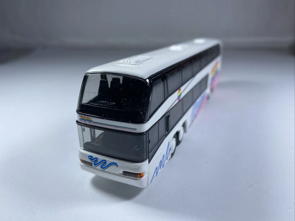 T104 RIETZE 1:87 Doppeldeckerbus NEOPLAN MEGALINER Job TOURS Essen 4A Reisebus - Bild 2 von 4