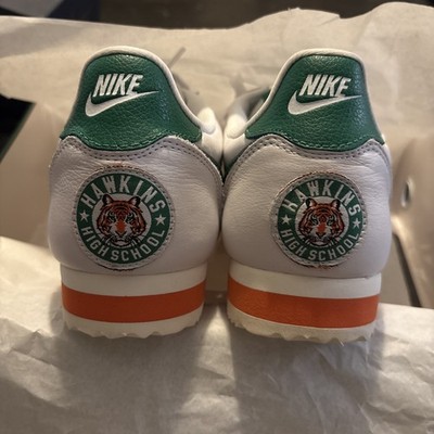 Stranger Things × Nike Classic Cortez Hawkins CJ6106-100 Men's Size
