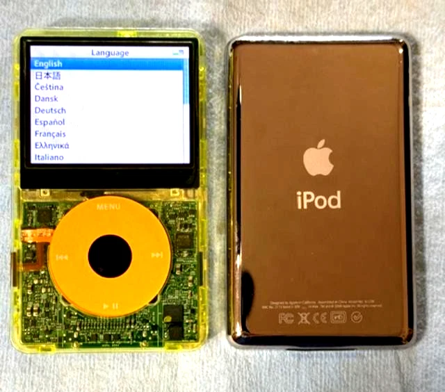Yellow iPod Classic USB MP3 Players Just Listed 2026