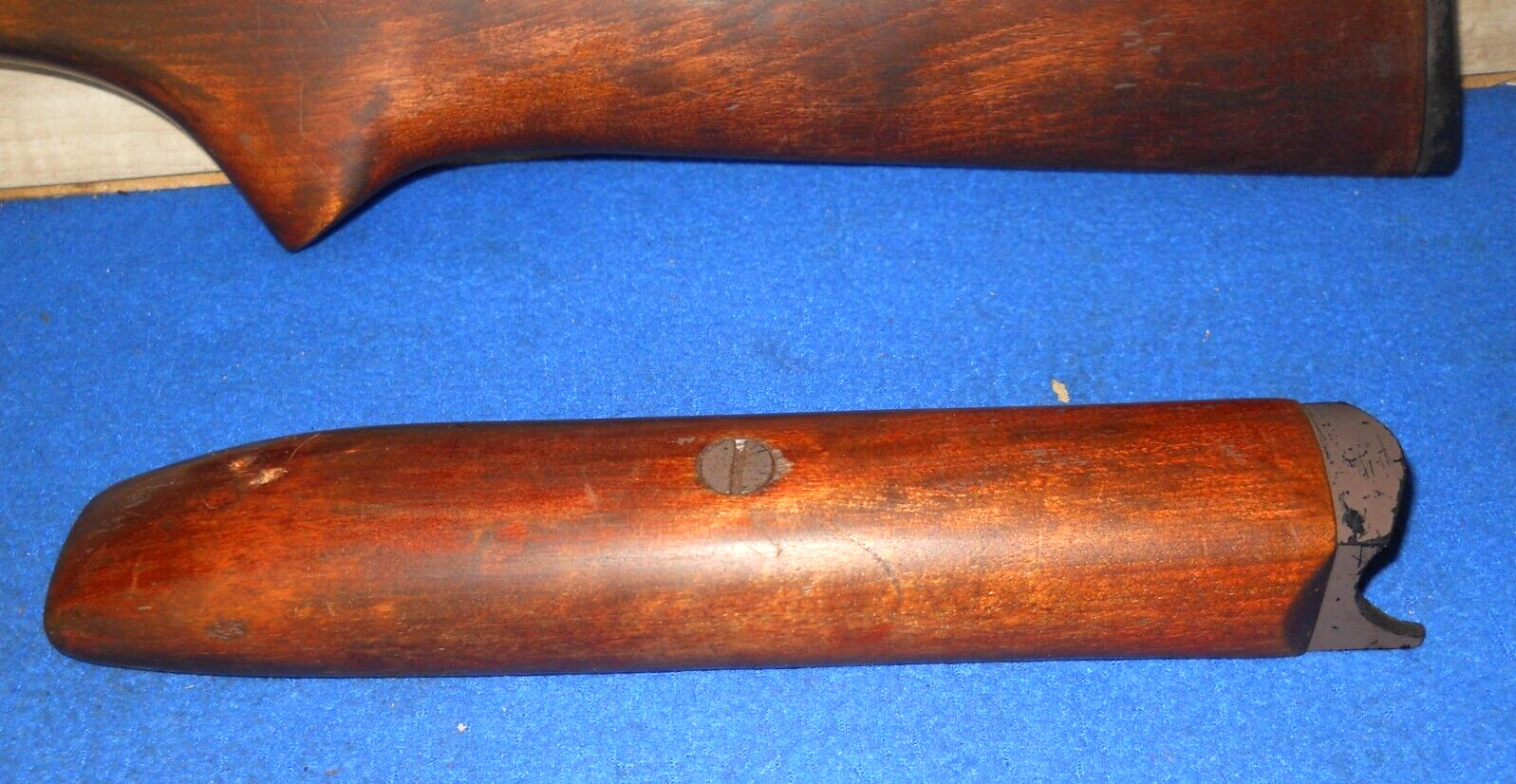 H&R TOPPER 58 PARDNER /NEF 12GA WOOD STOCK & FOREND SET   #CL4871