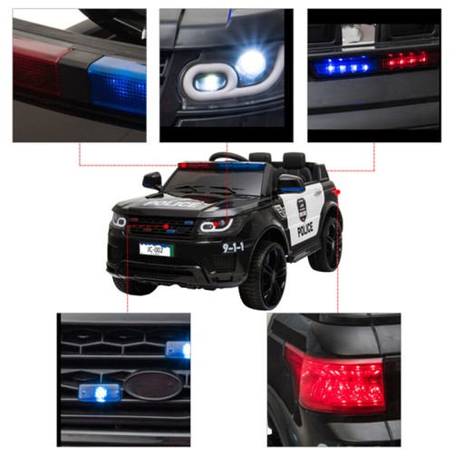 12V Kids Ride On Car 2.4G RC Electric Car, LED Flashing Light, Music & Horn Toy - Picture 10 of 15