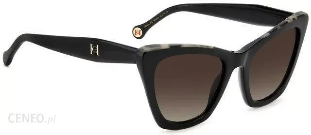 Carolina Herrera CH 0129/S WR7 (HA) Black Havana/Brown  display picture 3