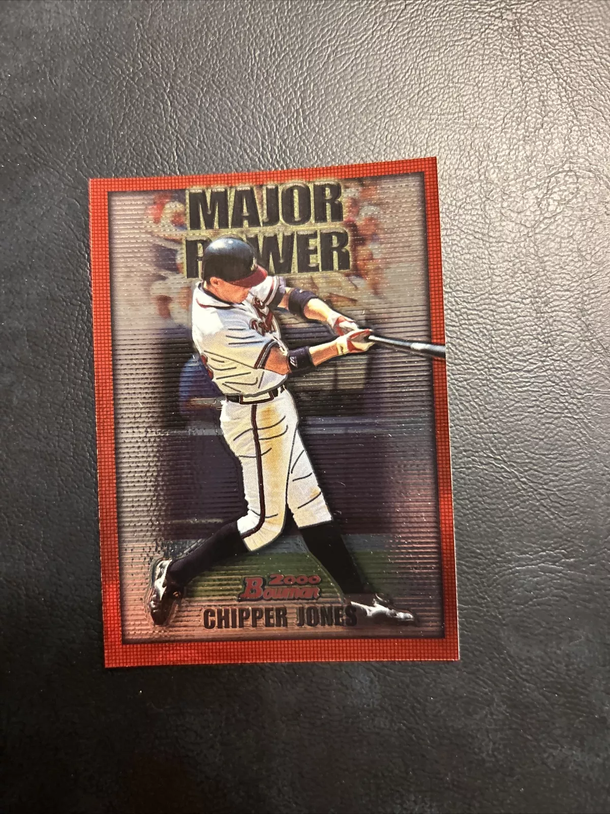 Chipper Jones trading card