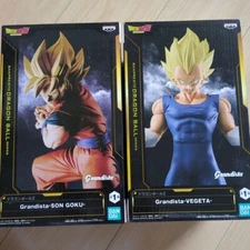 Dragon Ball Z Grandista Super Saiyan Goku Vegeta Figure Set of 2 Banpresto Japan
