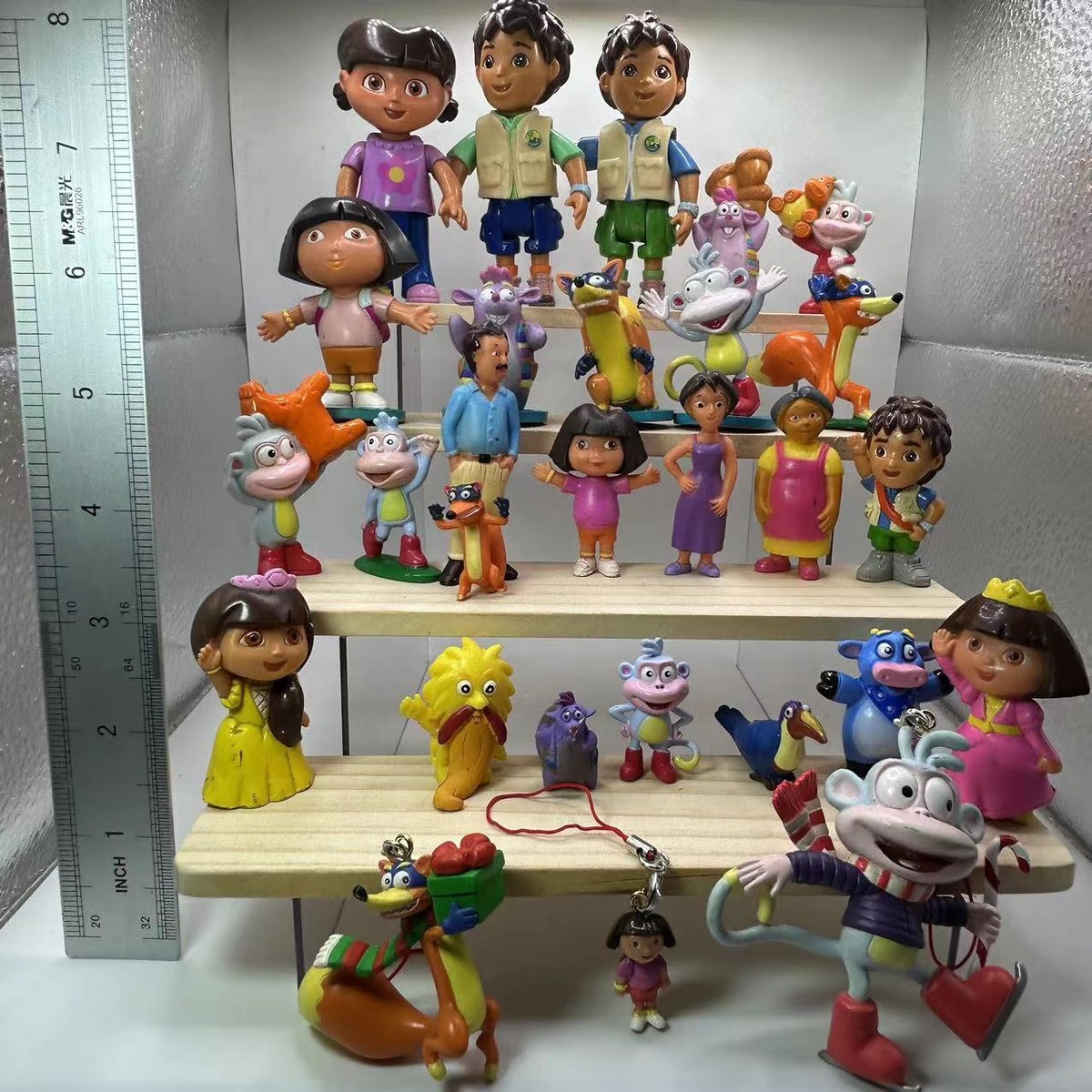 Dora The Explorer and Friends Toy Figures Cake Toppers Kids Toy