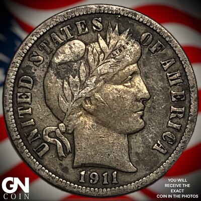 は*ぱ様 1911年〜アメリカ合衆国　バーバー1ダイム銀貨　14枚セット 1911 Barber Dime | eBay