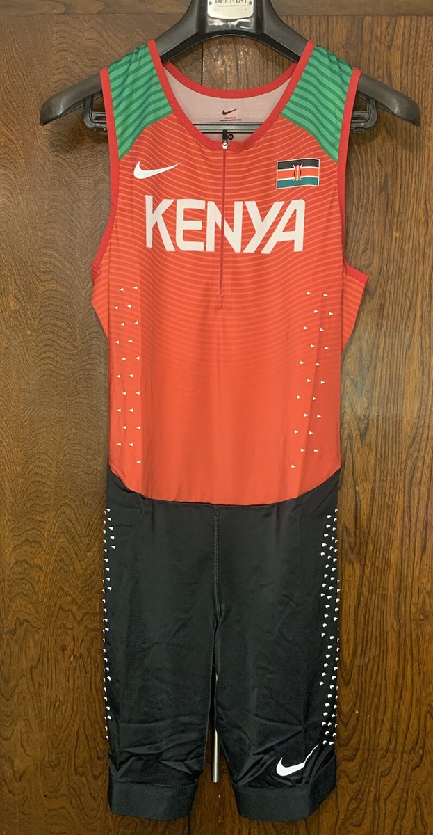 Nike Pro Elite Kenya Men's 2XL Olympic Speedsuit Track and