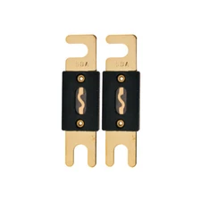 The Wires Zone High-Quality Gold Plated 150A Amp ANL Fuse (2 Pack)