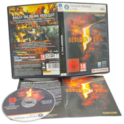   Resident Evil 5 - (PC DVD Spiel CD-ROM) (DE) OVP (UNCUT) 