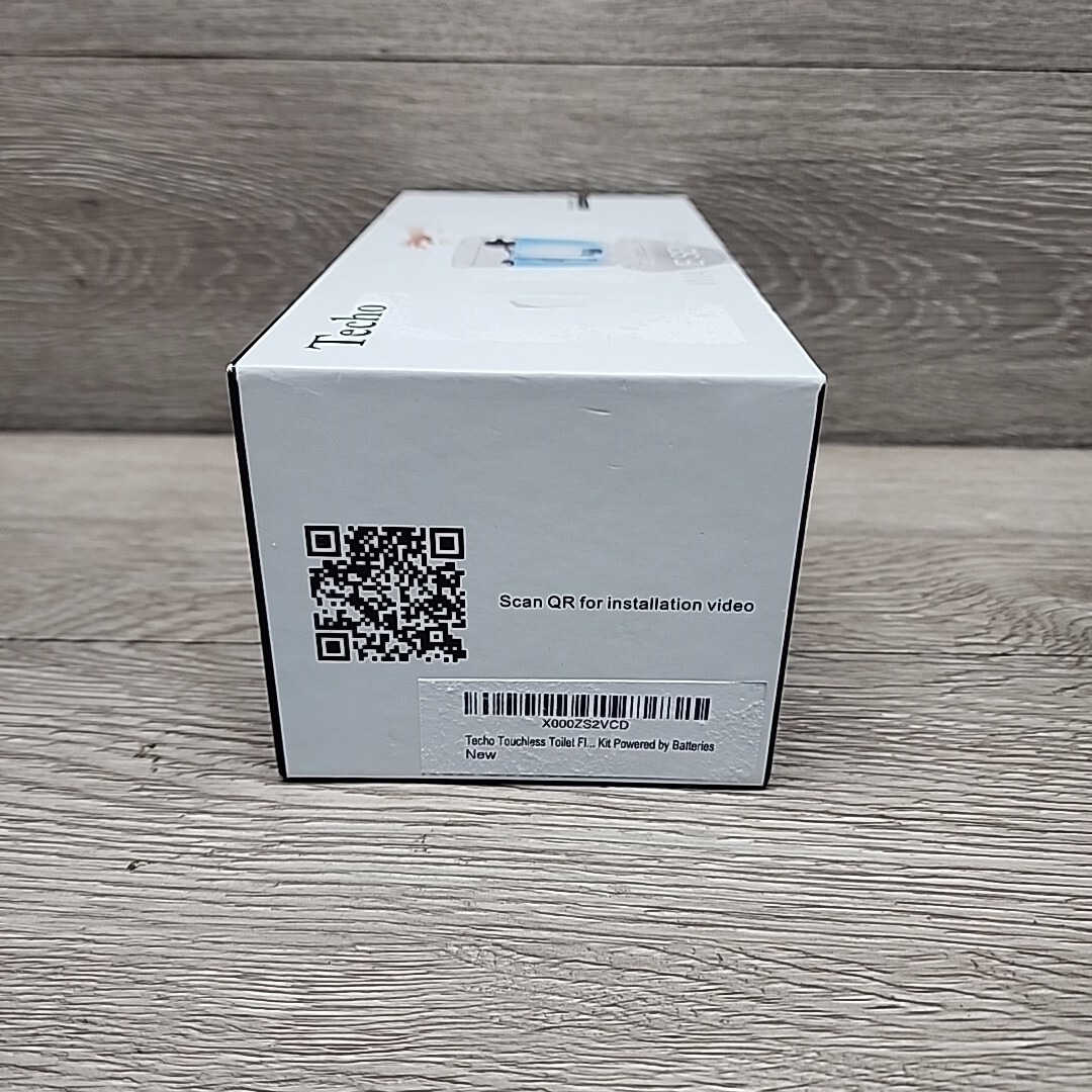 Techo Touchless Toilet Flush Kit Wave Automatic Motion Sensor Battery